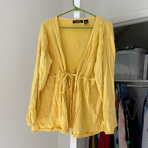 Yellow Cardigan